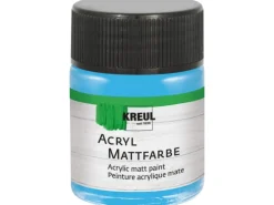 KREUL Bastelfarben^Acryl Farbe Matt Himmelblau 50 ml