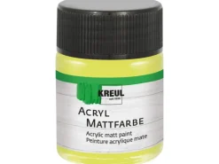 KREUL Acryl Farbe Matt Lemon 50 ml