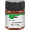 KREUL Acryl Farbe Matt Rehbraun 50 ml