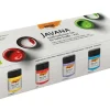 KREUL Bastelfarben|Künstlerfarben^Javana Stoffmalfarben für helle Stoffe Set XXL 5 x 50 ml