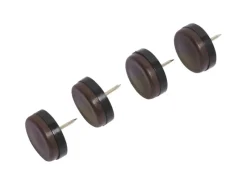 Kunststoffgleiter mit Stift Ø 30 mm 4 Stück