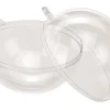 Kunststoff-Kugel teilbar 8 cm glasklar