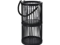 Laternen^Laterne Bambus Ø 16 cm x 30 cm