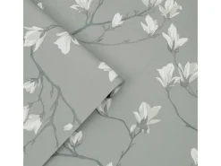 Laura Ashley Vliestapete Magnolia Grove Slate 10,05 x 0,52 m