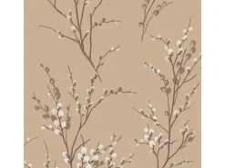 Laura Ashley Tapetenmuster^Vliestapete Pussy Willow Natural 10,05 x 0,52 m