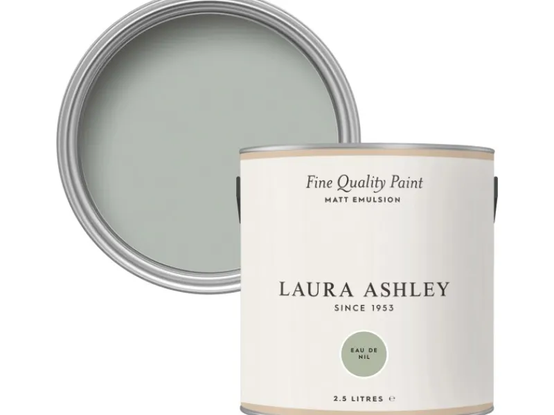 Laura Ashley Wandfarbe Eau de Nil Grün 2,5 l