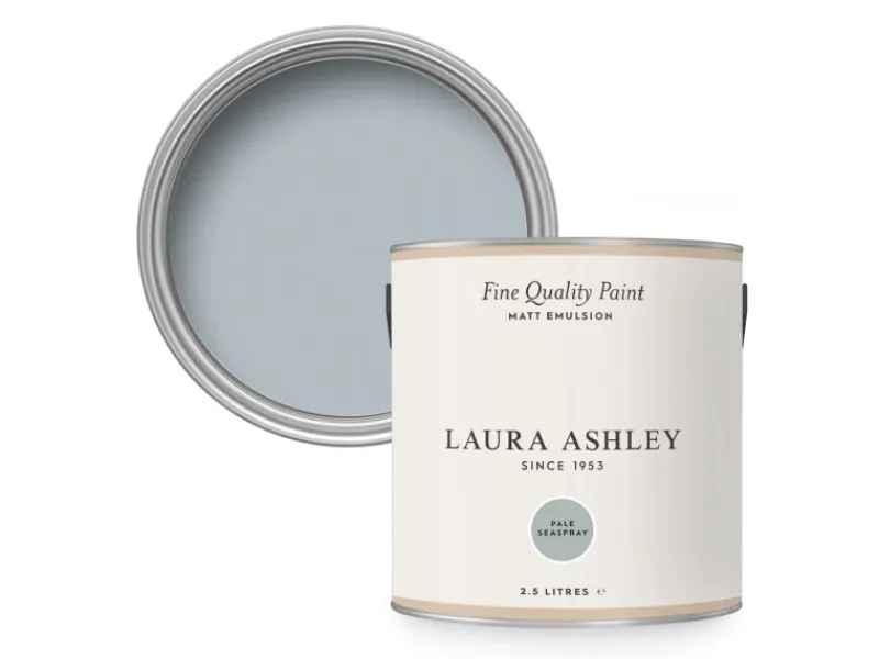 Laura Ashley Wandfarbe Pale Seaspray Hellblau 2,5 l