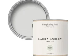 Laura Ashley Lacke Mischen^Wandfarbe Silver White Weiß 2,5 l