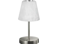 LED-Tischleuchte Emmy Nickel matt