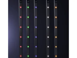 Vitrinen^LED-Unterbauleuchte Pir Sensor 150 lm 3000-6000 K CCT+ RGB 68,5 cm Silber