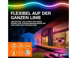 LEDVANCE LED-Streifen Neon Flex USB mit Fernbedienung 4 W RGB 210 cm