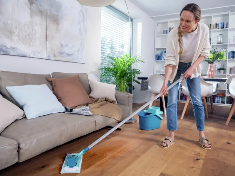 Leifheit Bodenwischer Power Clean Micro Duo M
