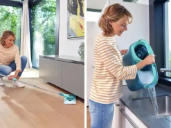 Leifheit Bodenwischer-Set Clean Twist M Ergo mit Eimer und Schleuder