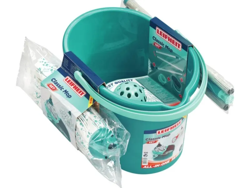 Leifheit Wischmop-Set Classic mit Eimer