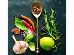 Pro Art Bilder^Leinwandbild Vintage Herbage III 27 cm x 27 cm