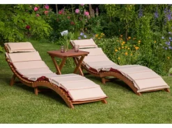 Merxx Kissen|Hocker^Liegen-Set Ipanema 3-teilig