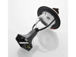 Lindby Laternen^Außenleuchte Laterne Clint 9630100 Spritzwassergeschützt Retro Vintage Antik in Kupfer aus Aluminium 1-flammig E27