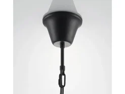 Lindby Laternen^Pendelleuchte Laterne Rozalie 9624814 Retro Vintage Antik in Schwarz aus Metall 1-flammig E27 Flurleuchte