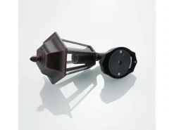 Lindby Wandleuchte Außen Laterne Noor 9630091 mit Bewegungsmelder Spritzwassergeschützt in Schwarz aus Aluminium 1-flammig E27