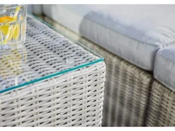 Sessel|Kissenbezüge^Lounge-Sessel Olea aus Polyrattan Sand