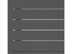 Hocker^Lounge-Set Willa 4-teilig aus Aluminium Anthrazit