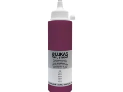 Bastelfarben^Lukas Cryl Studio Acrylfarbe Plastikflasche Mauve 250ml