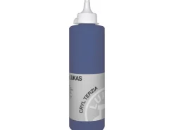 Lukas Cryl Terzia Acrylfarbe Studien-Qualität 500 ml Kobaltblau (imit.)