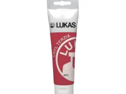 Bastelfarben^Lukas Cryl Terzia Acrylfarbe Plastiktube Kadmiumrot dunkel (imit.) 125ml