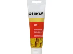 Bastelfarben^Lukas Strukturpaste Gold 125 ml