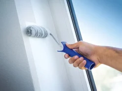 LUX-TOOLS Malerbedarf^LUX Dispersionsroller 10 cm Polyester Langflor