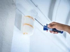 LUX-TOOLS Malerbedarf^LUX Dispersionswalze 12 cm Polyamid Rau