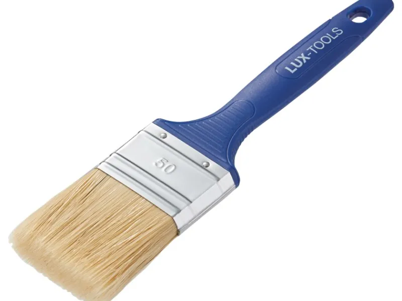 LUX-TOOLS Malerbedarf^LUX Flachpinsel Lack 50 mm 6. Stärke