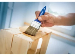 LUX-TOOLS LUX Flachpinsel-Set Lasur 3-teilig