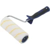 LUX-TOOLS Malerbedarf^LUX Goldfaden-Roller Kurzflor 2K-Softgriff Schwarz-Blau 18 cm