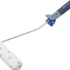 LUX-TOOLS LUX Lasurroller 12 cm Mikrofaser Braun-Getupft