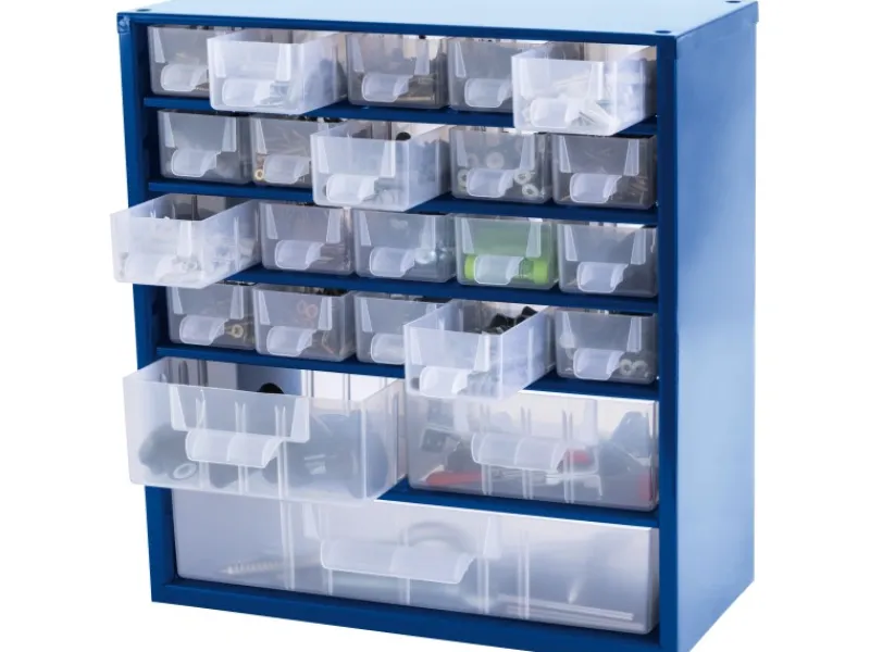 LUX-TOOLS Schränke^LUX Stahlmagazin 23 Schubladen Metall