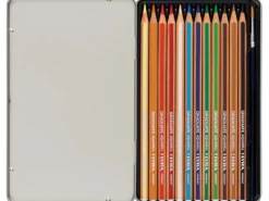 Lyra Stifte^Graduate Aquarellstifte Ø 33mm Mine und 1x Pinsel verschiedene Farben 12 St