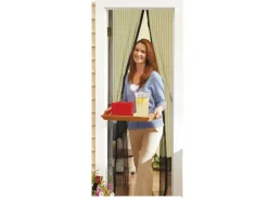 Steuber Magnet Vorhang für Insektenschutz Schwarz