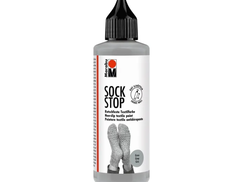 Marabu Bastelfarben|Künstlerfarben^Anti-Rutsch-Farbe Sock Stop 90 ml