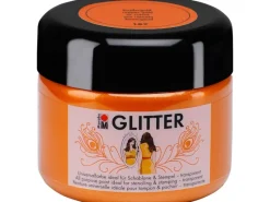 Bastelfarben^Marabu Glitter transparent 225 ml