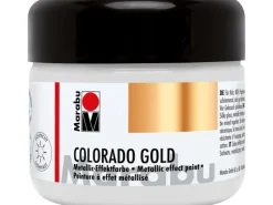 Marabu Metallic-Effektfarbe Colorado Gold 225 ml Metallic-Silber