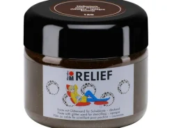 Marabu Relief Paste mit Glittersand deckend 225 ml Edel
