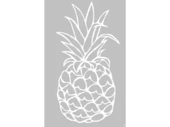 Marabu Kreative Wandgestaltung^Schablone 40 x 60 cm Pineapple
