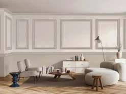 Marburg Bordüre 5 m x 0,18 cm Streifen Modern Grau FSC®