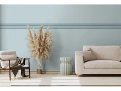 Marburg Bordüren^Bordüre 5 m x 0,18 cm Streifen Modern Blau FSC®