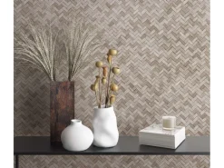 Marburg Vliestapete Botanica Struktur Fischgrätenmuster FSC®