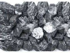 Scherf Marmorbruch Schwarz-Weiß 25 - 50 mm 25 kg PE-Sack