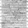 Mosaik^Marmormosaik Carrara White Slim Brick 28,5 cm x 30,5 cm