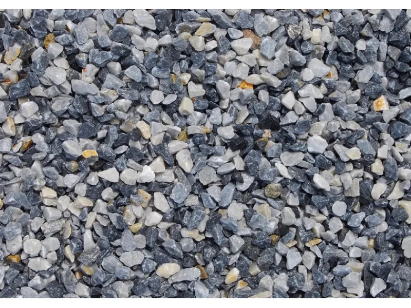 Scherf Marmorsplitt Donau-Blau 8 - 12 mm 1000 kg Big-Bag