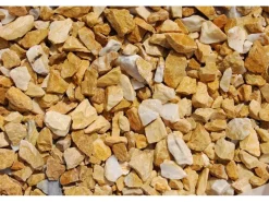 Scherf Marmorsplitt Gold-Ocker 16 - 25 mm 1000 kg Big-Bag